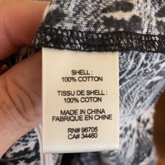 Rebecca Taylor Snake Print Design Top Animal Print Mob Wife Modern Boho - Picture 8 of 9